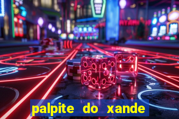 palpite do xande para hoje